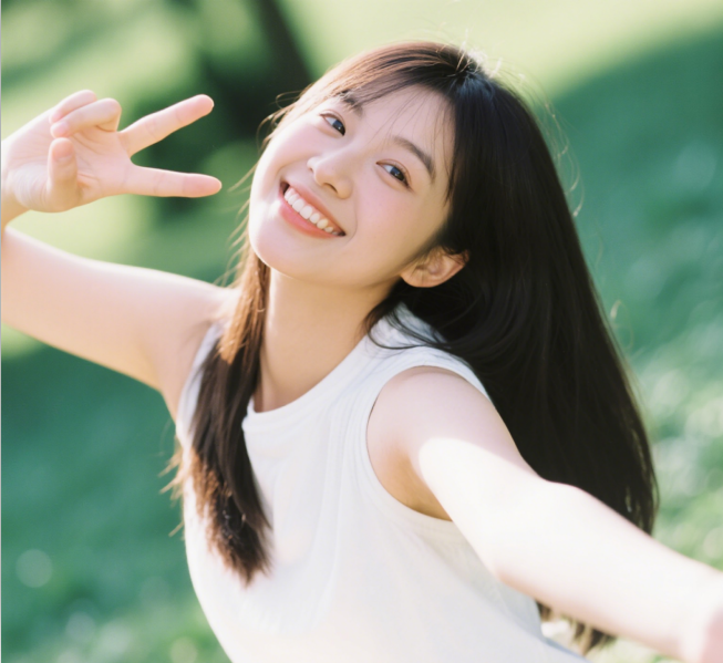 快给生活比个耶---【寄小雪】